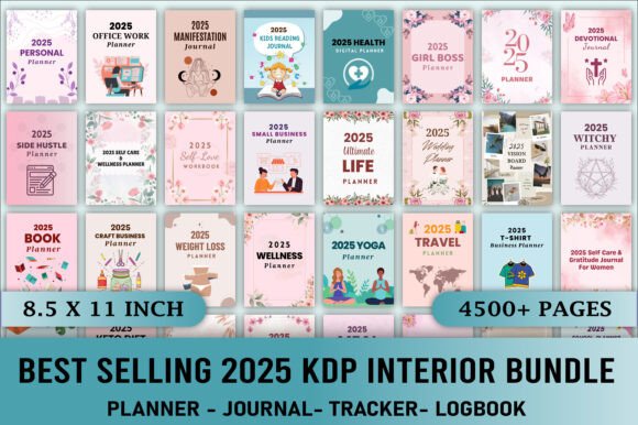 Download Best Selling 2025 KDP Interior Bundle - Selling Collection