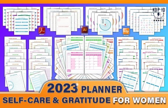 Download 2023 Planner Self-Care Gratitude Agenda - Elf Collection