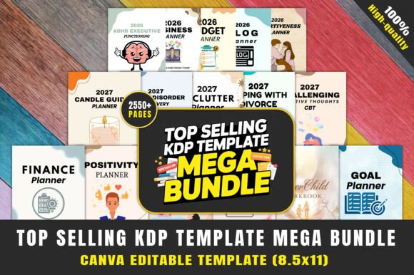 Download Top Selling KDP Template Mega Bundle - Selling Collection