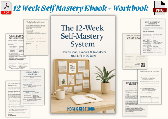 Download 12 Week Self Mastery Ebook + Workbook - Elf Collection