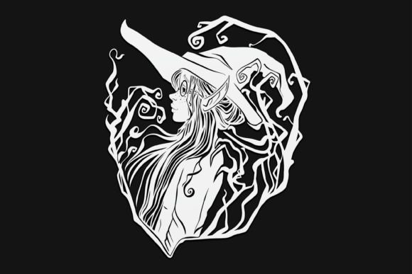 Download Elf Witch | Drawing #27 - Elf Collection