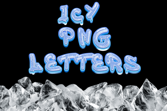 Download Icy - PNG Letters - Png letters Collection