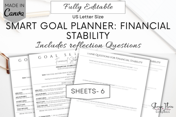 Download Financial Stability Smart Goal Planner - Premium Resources