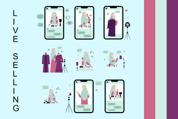 Download Muslimah Live Selling - Selling Collection